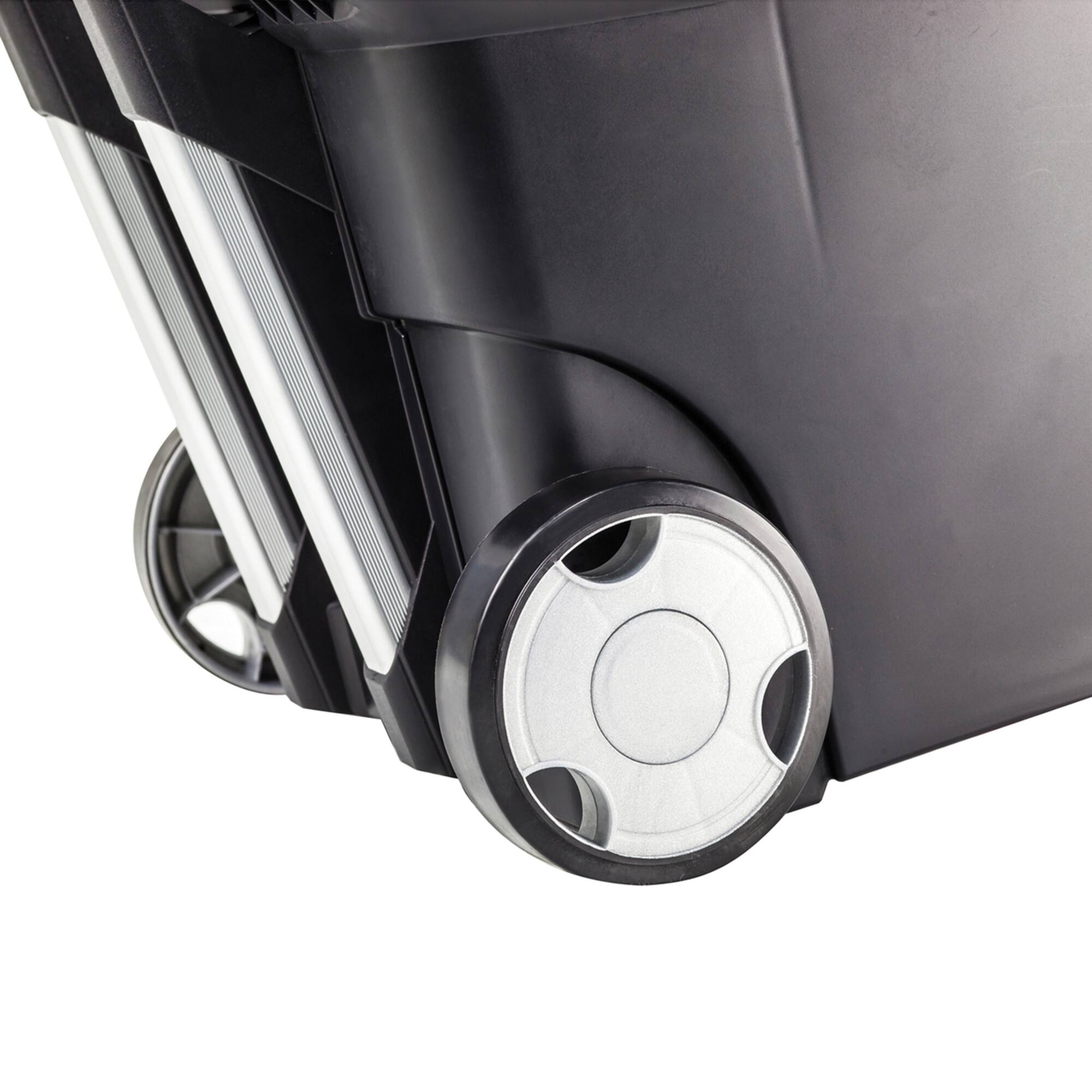Storex Portable File Box on Wheels